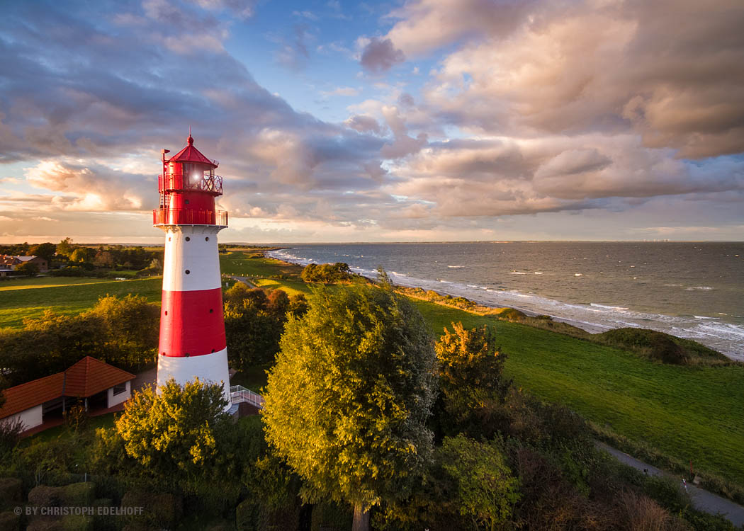 Leuchtturm Falshöft Ostsee Herbst 2016.